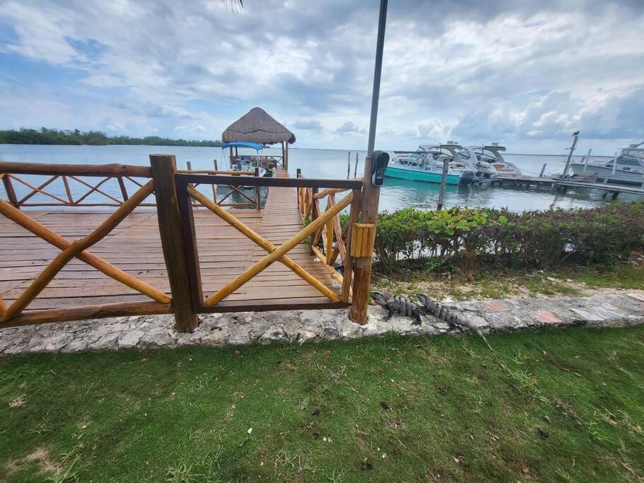 3 Rooms House At Side Of The Lagoon Cancún Eksteriør billede